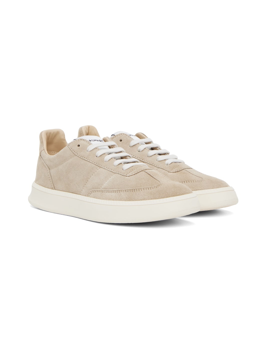 Beige Smash Low Sneakers - 4