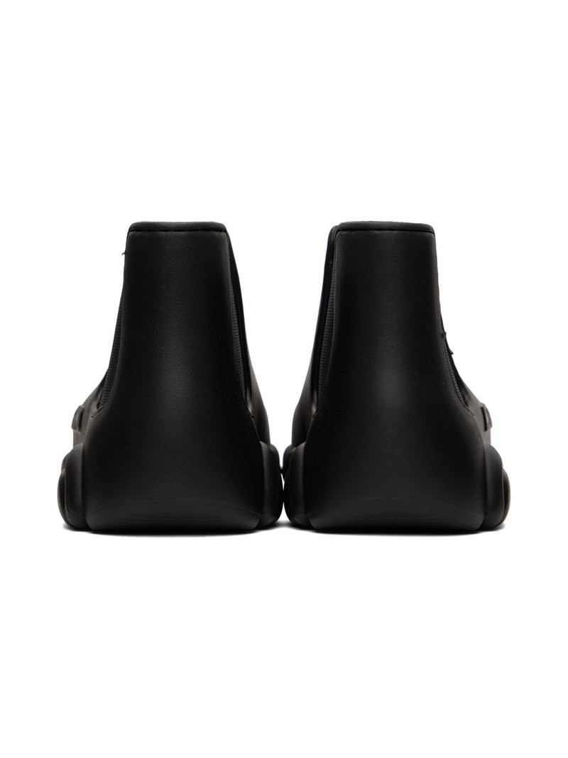 Black Gummy Ankle Boots 2