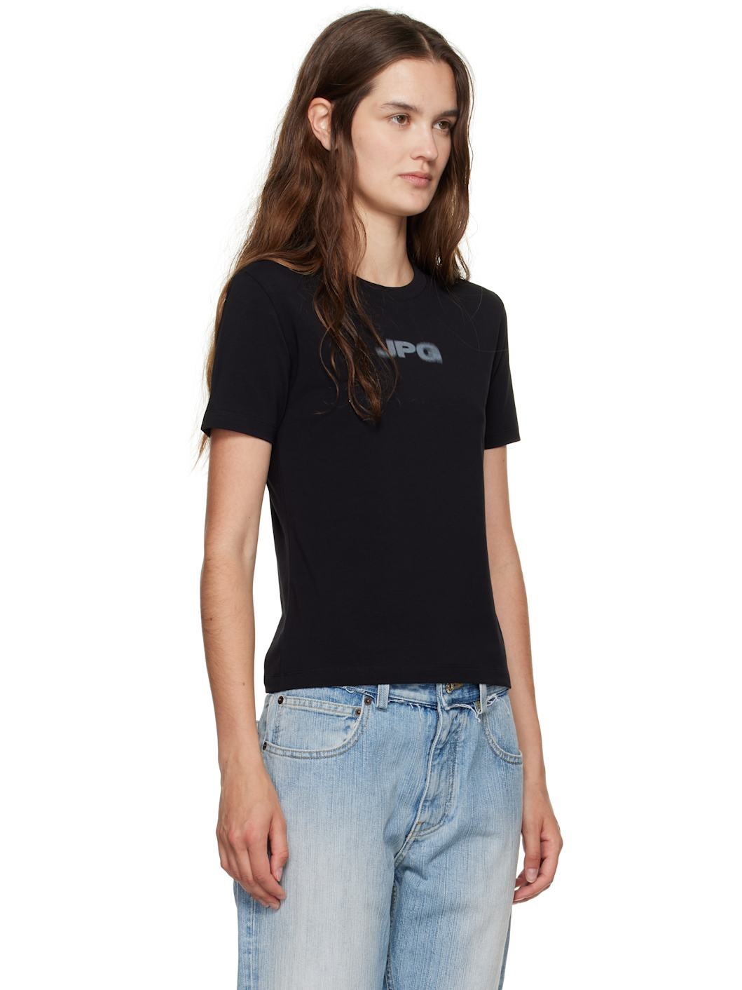 Black 'The JPG' Baby T-shirt - 2