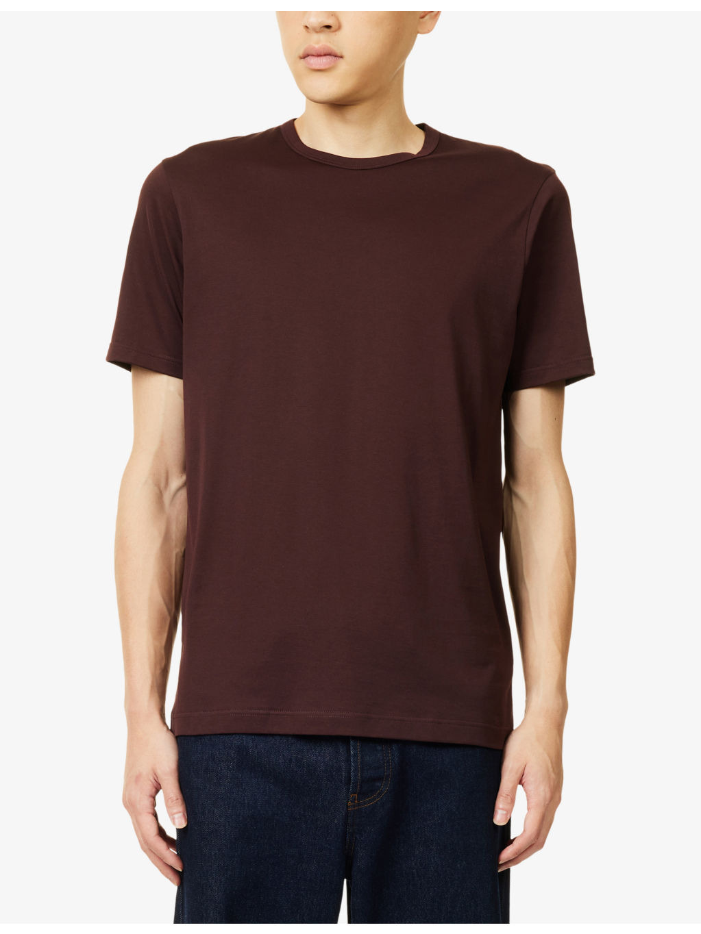 Short-Sleeve Classic Cotton-Jersey T-Shirt - 3