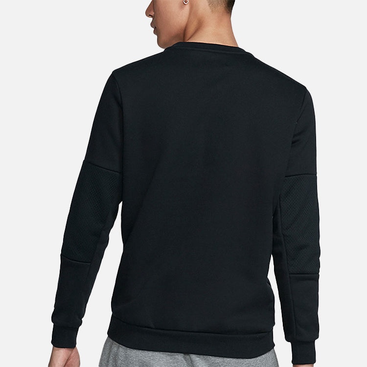 Air Jordan Alphabet Printing Round Neck Black CK1355-010 - 3