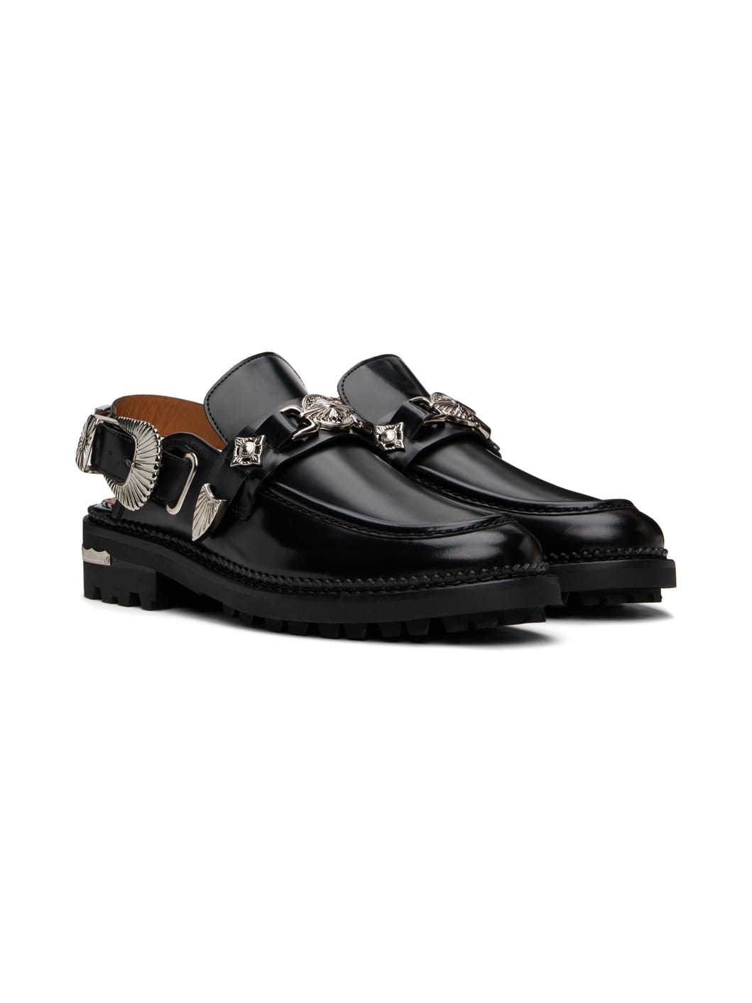 SSENSE Exclusive Black Loafers - 4