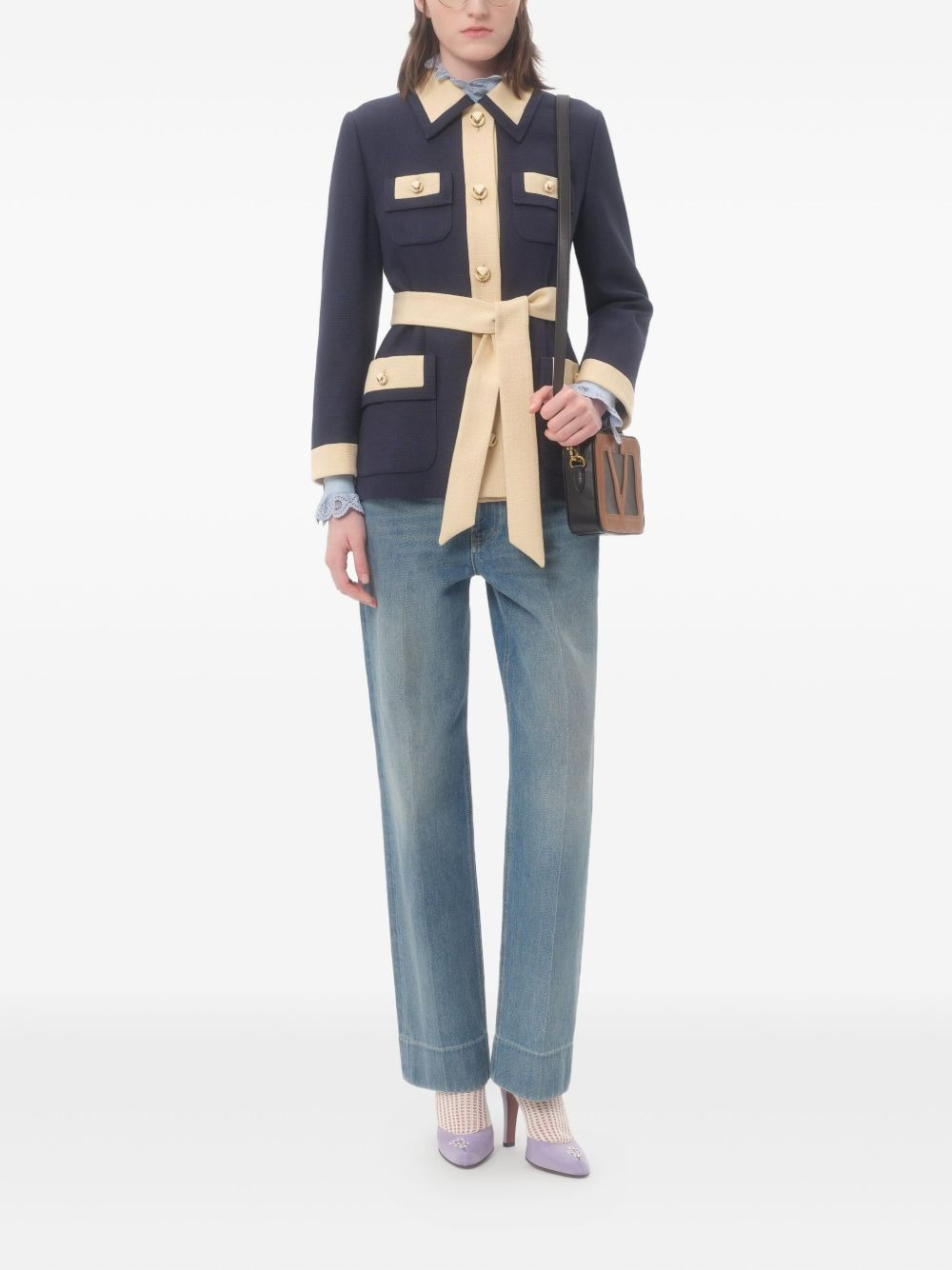 embroidered linen shirt - 2