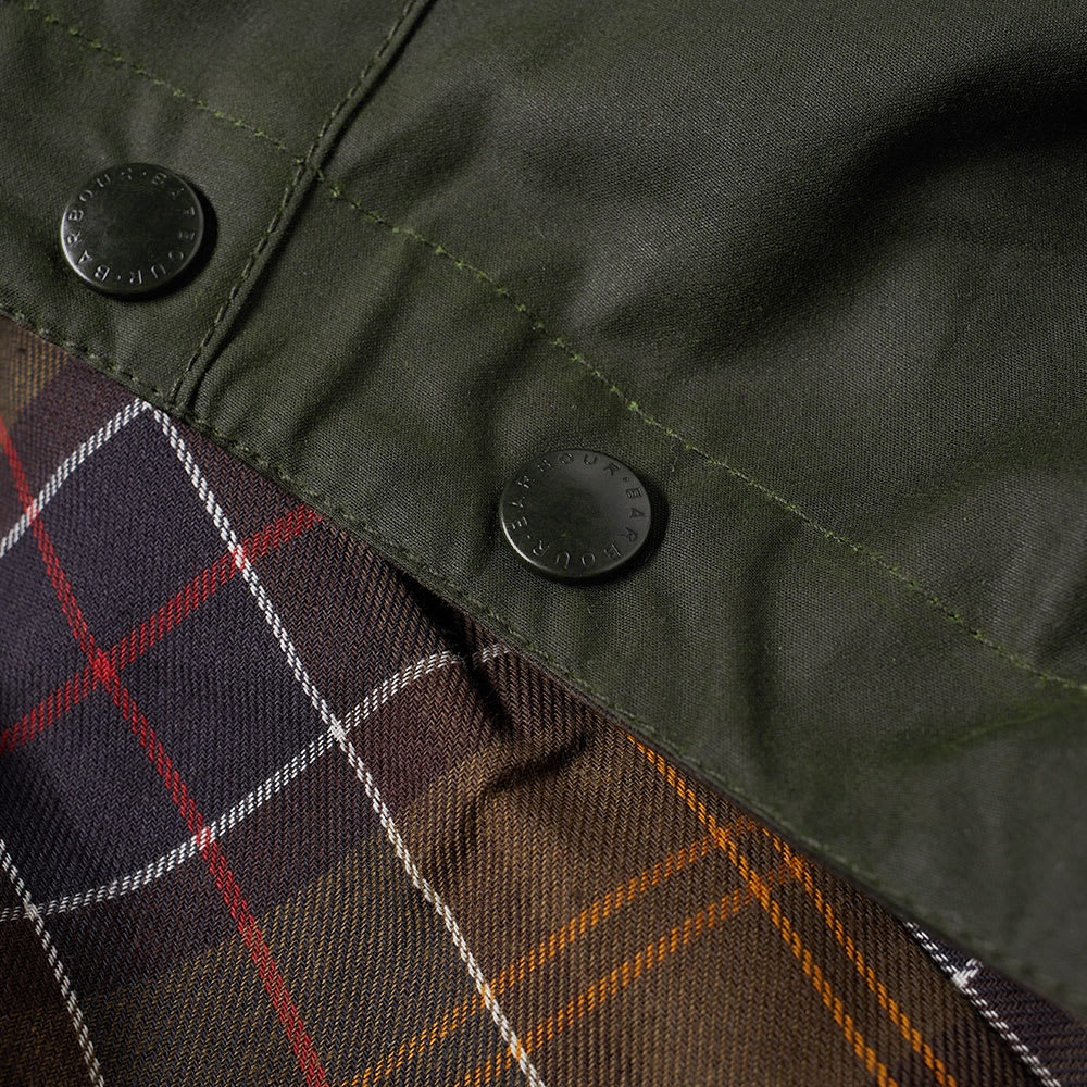 Barbour Waxed Cotton Hood - 3