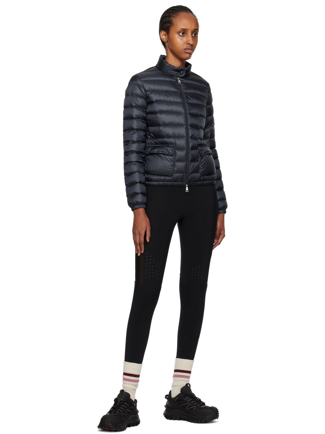 Navy Lans Down Jacket - 5