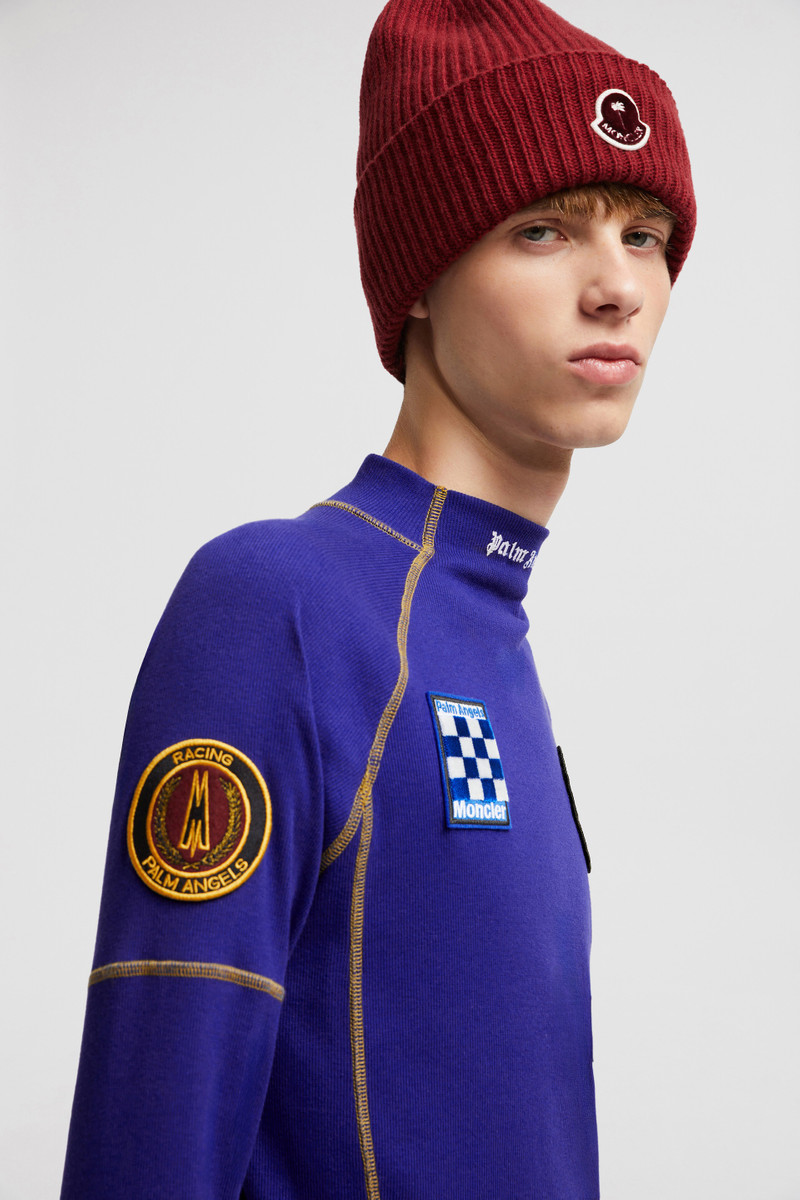 Moncler x Palm Angels Long Sleeve Cotton T-Shirt 4