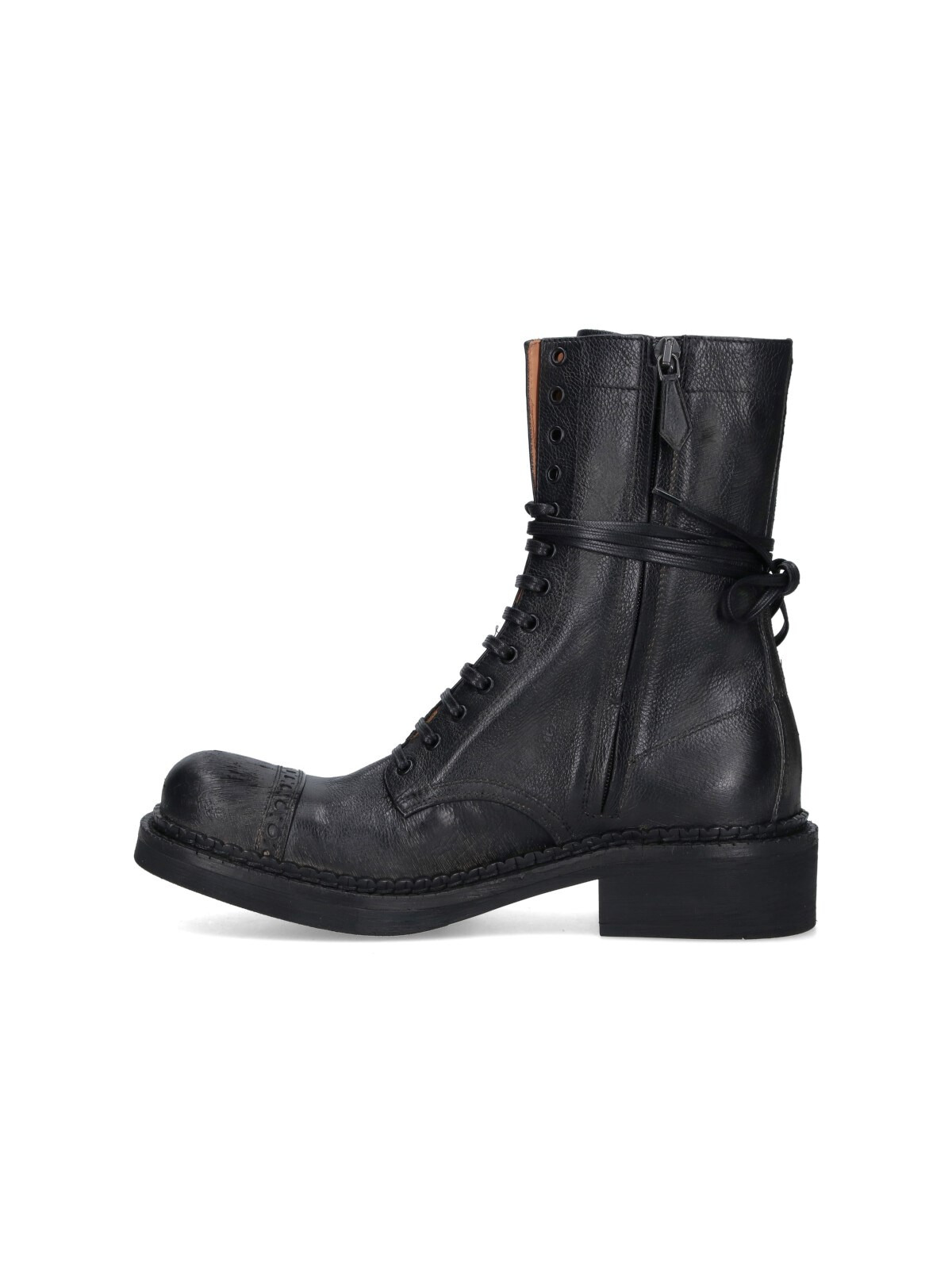 LACE UP ANKLE BOOTS - 3
