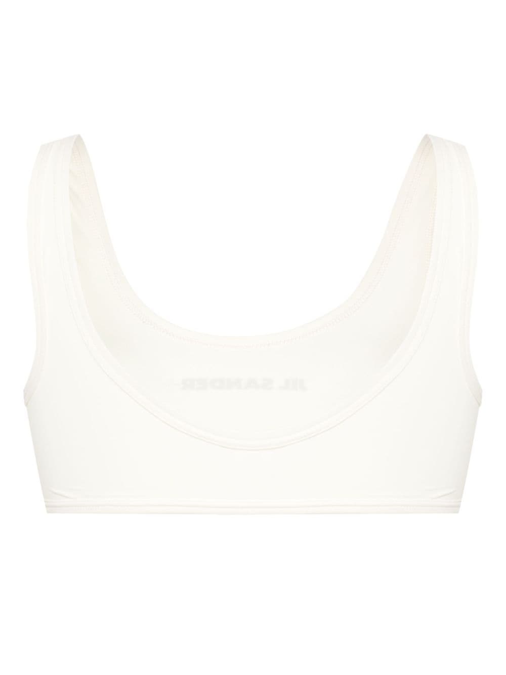 Tシャツ・カットソー JIL SANDER LOGO BIKINI TOP Jil Sander Logo print bikini top | tessabit | REVERSIBLE