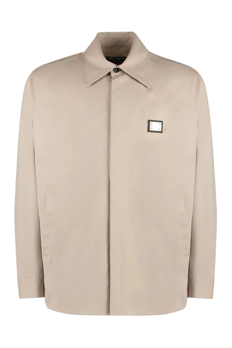 Dolce & Gabbana DOLCE & GABBANA TECHNICAL FABRIC OVERSHIRT - 1