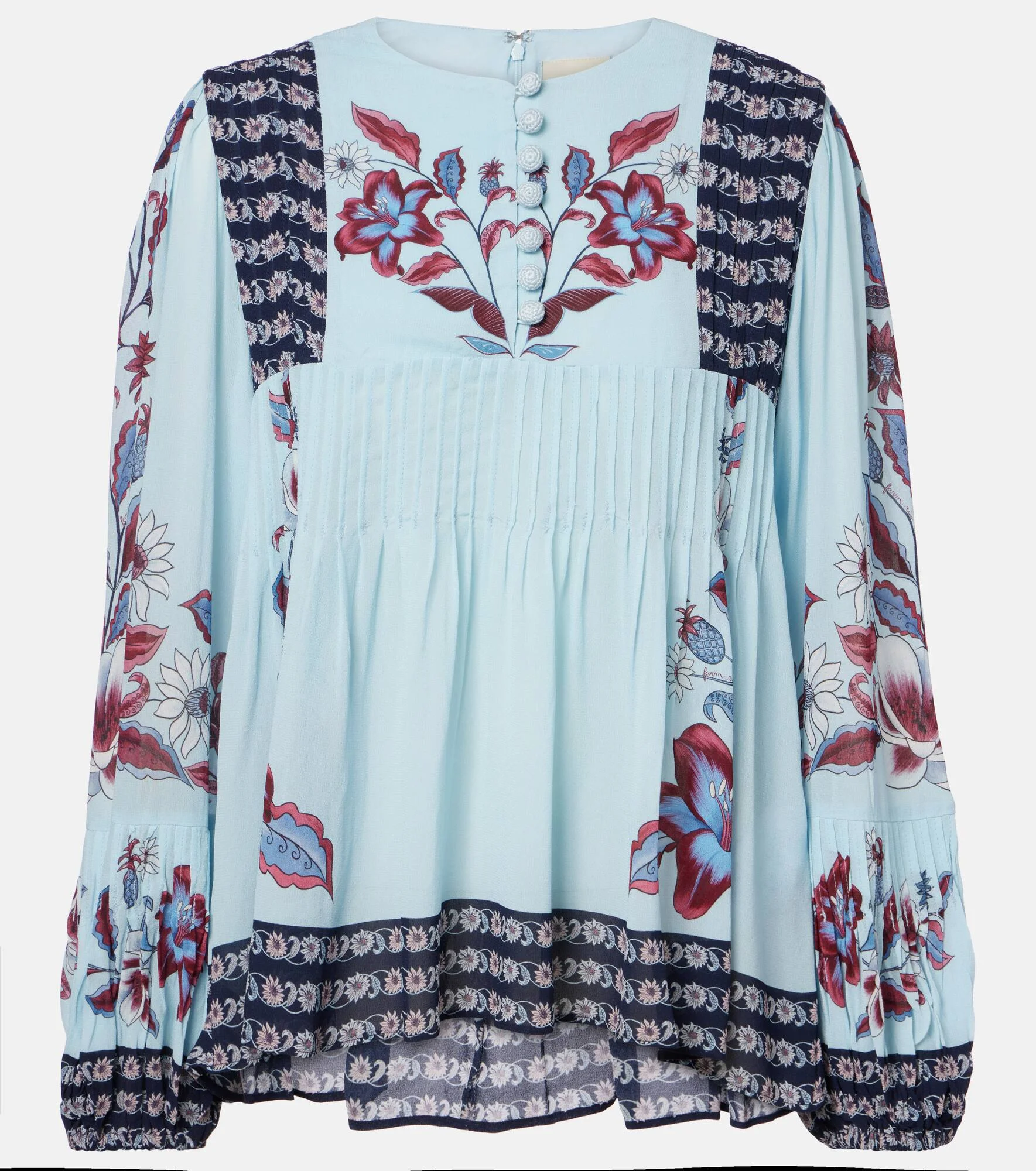 Marcelle pleated blouse - 1