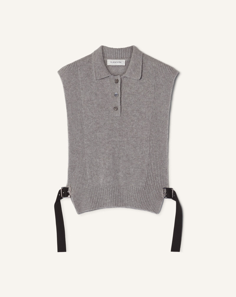 SLEEVELESS CASHMERE SWEATER 1