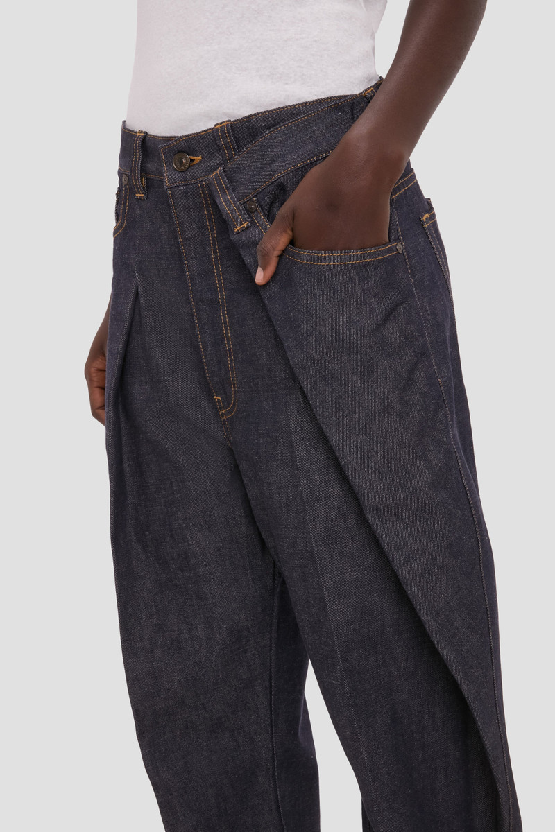 Fold Detail Jean In Indigo 4