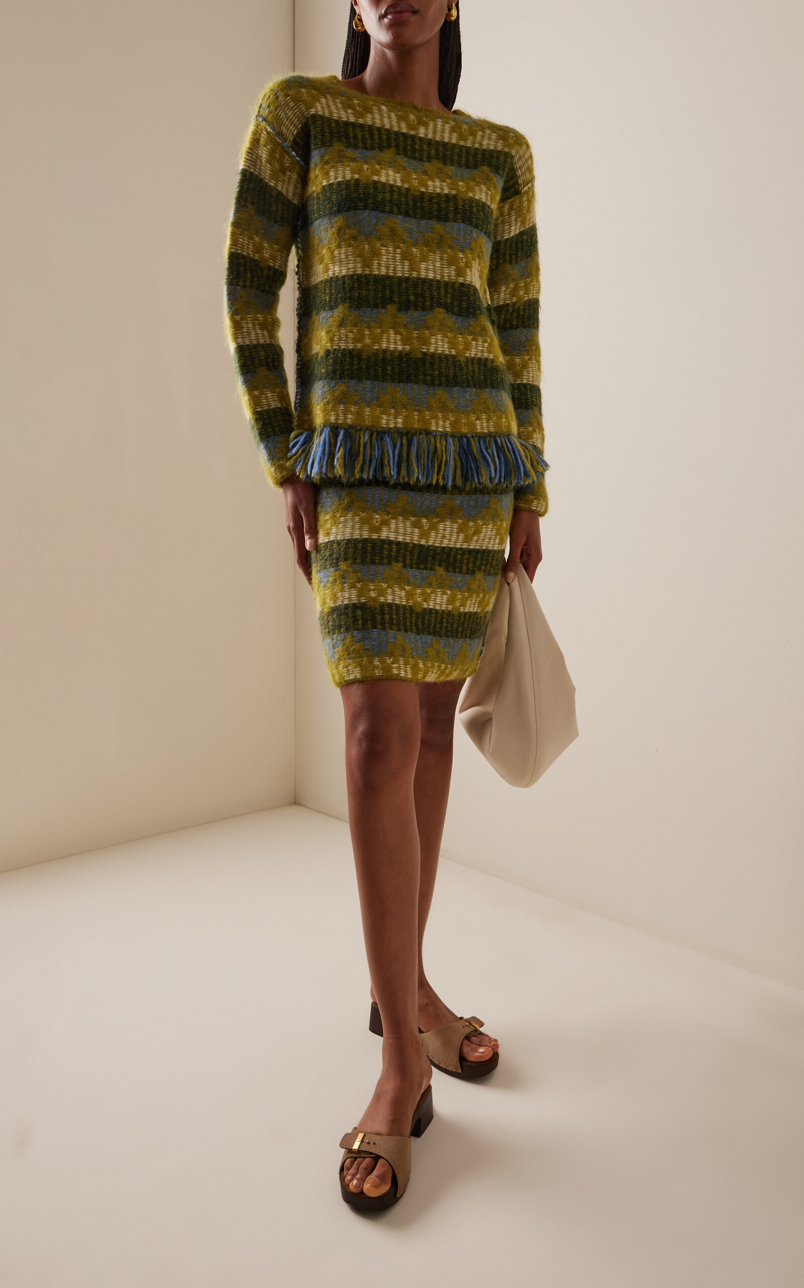 Salkantay Alpaca-Wool Sweater green - 3