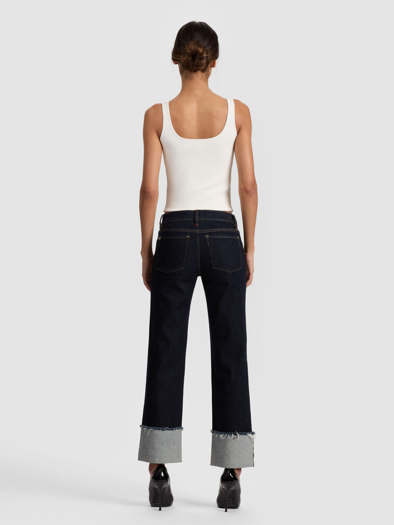 Alice + Olivia ABILENE CUFFED JEAN outlook