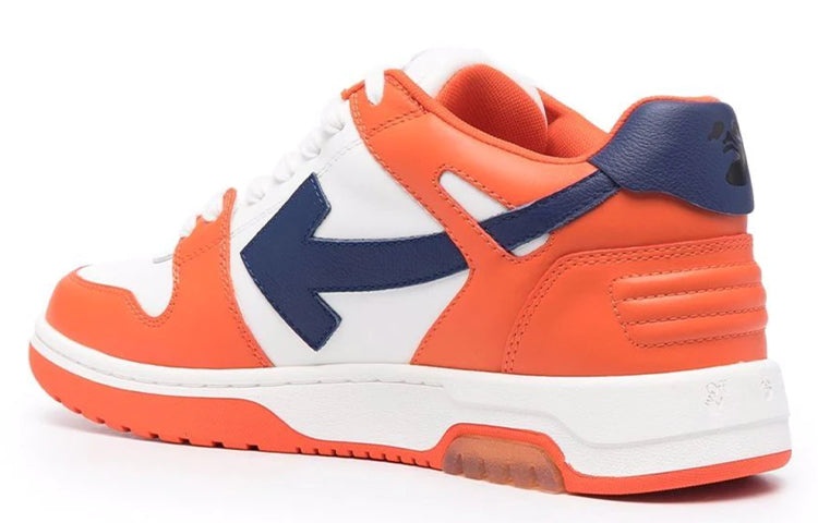 Off-White Out Of Office Low-Top Sneaker 'Orange Blue White ' OMIA189F21LEA0022045 - 4