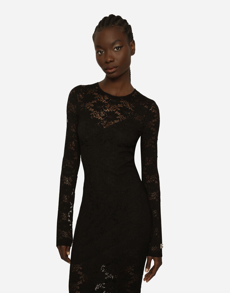 Long lace dress - 3