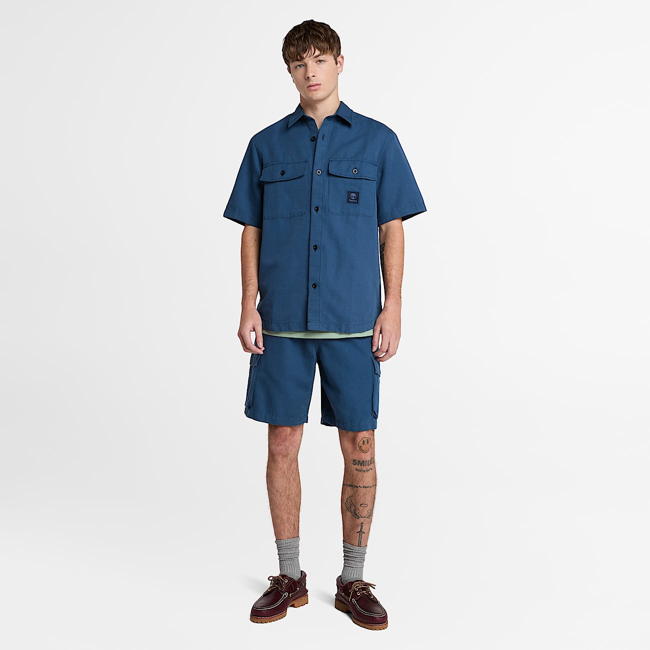 Men's Cotton Linen Utility Short - 4