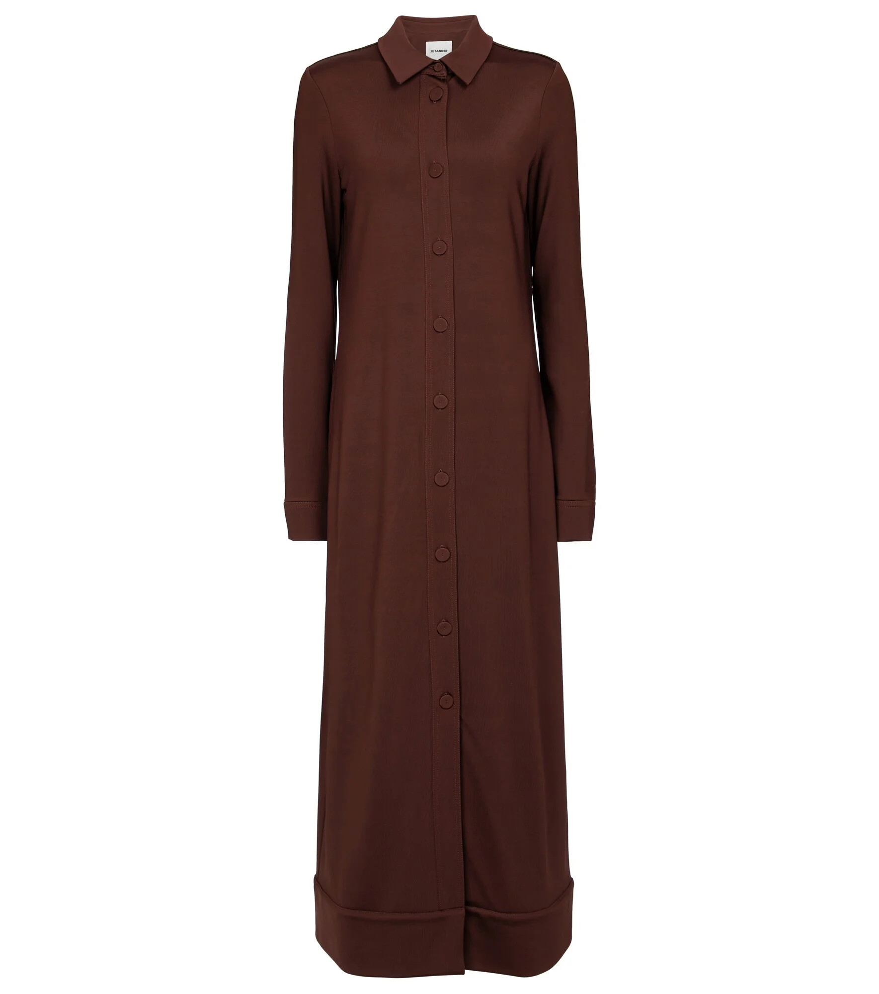 Stretch-jersey midi dress - 1