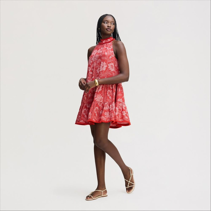 Sleeveless Tier Mini Dress 3