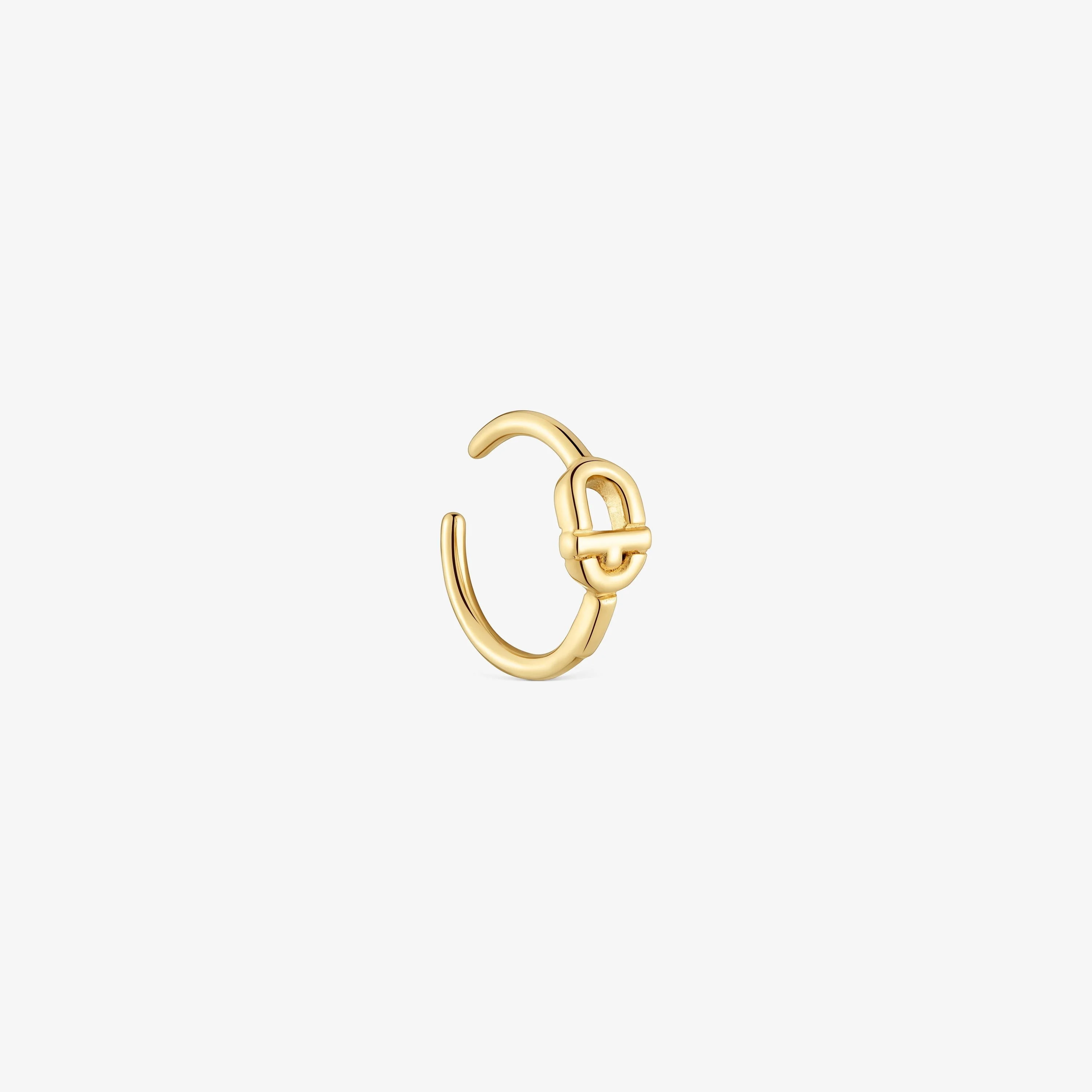 Earcuff with 18K gold vermeil TOUS MANIFESTO - 1