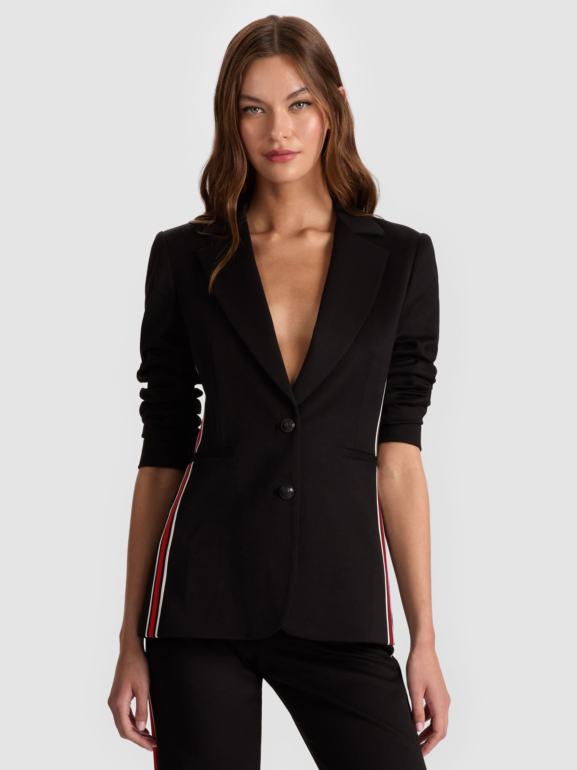 BREANN SIDE STRIPE BLAZER - 2