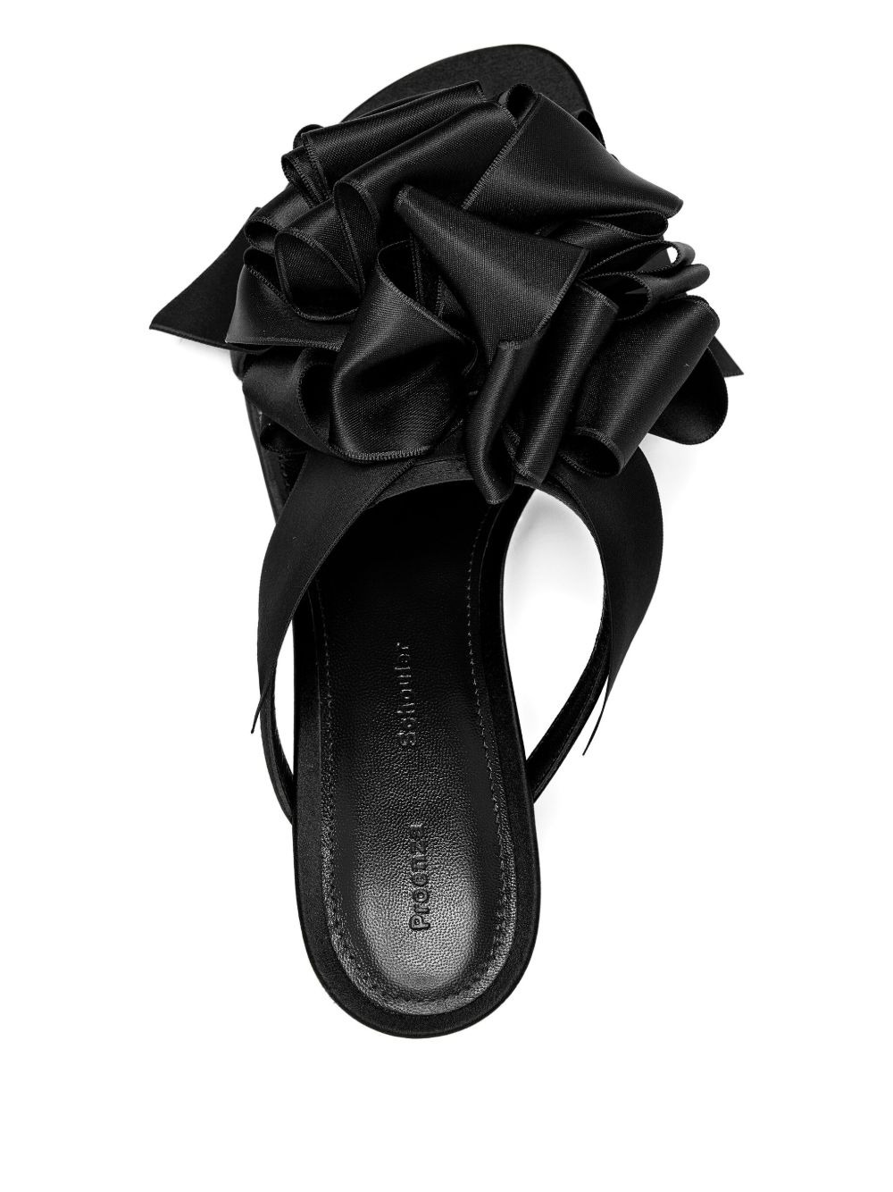 60mm rose-embellishment heeled sandals - 3