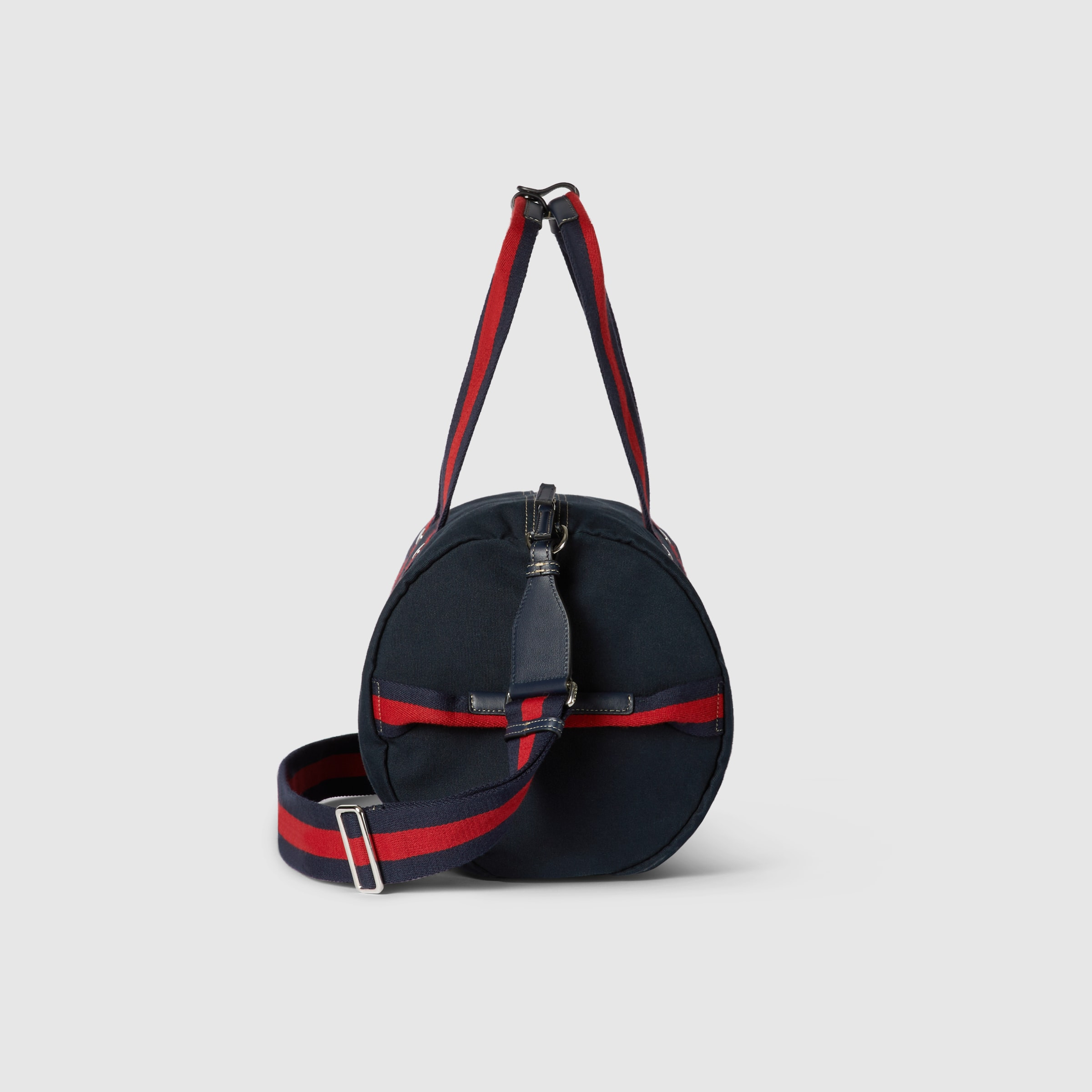 Large printed canvas duffle bag - 6