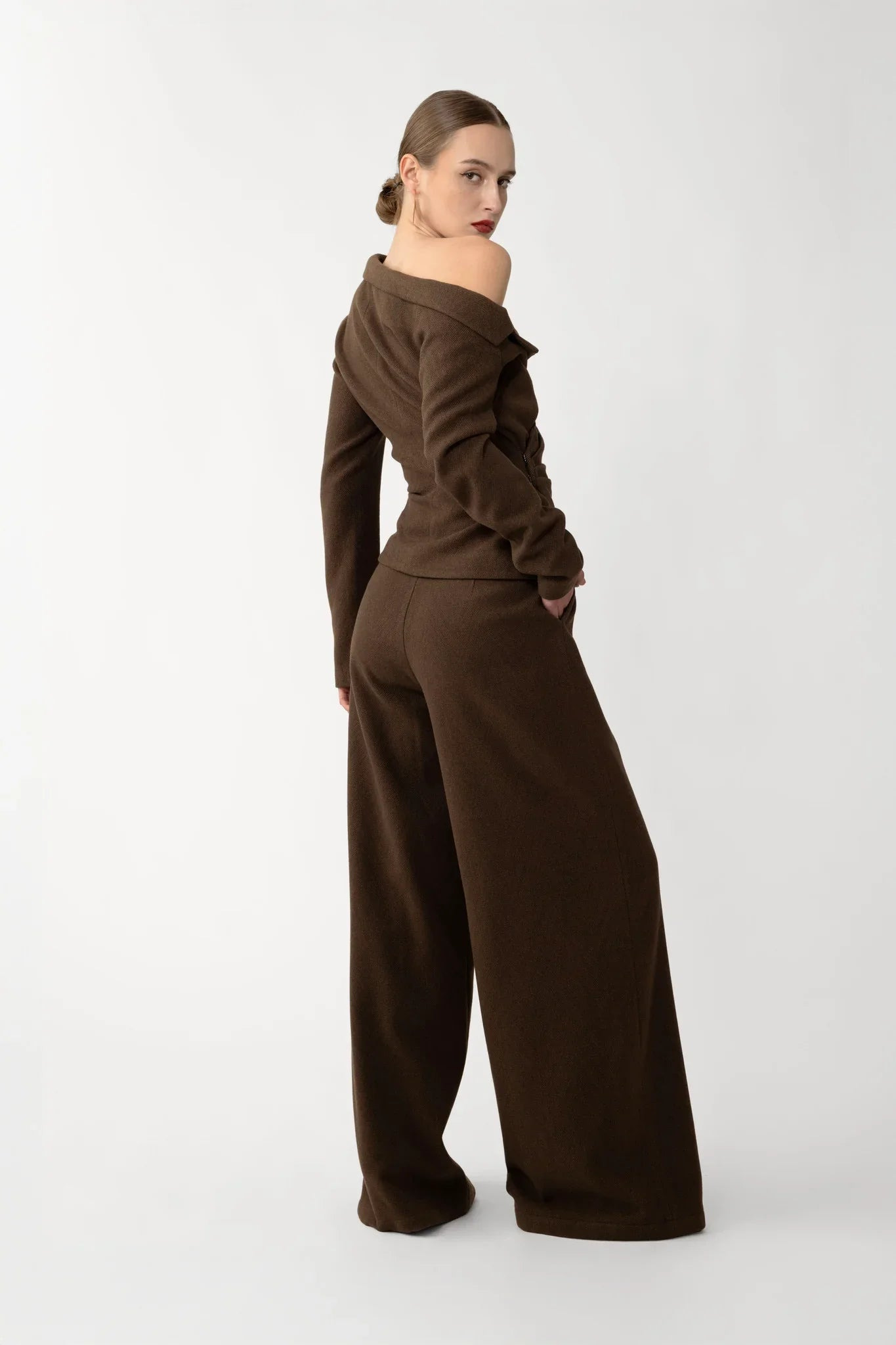 NEVE WOOL PANT - 3