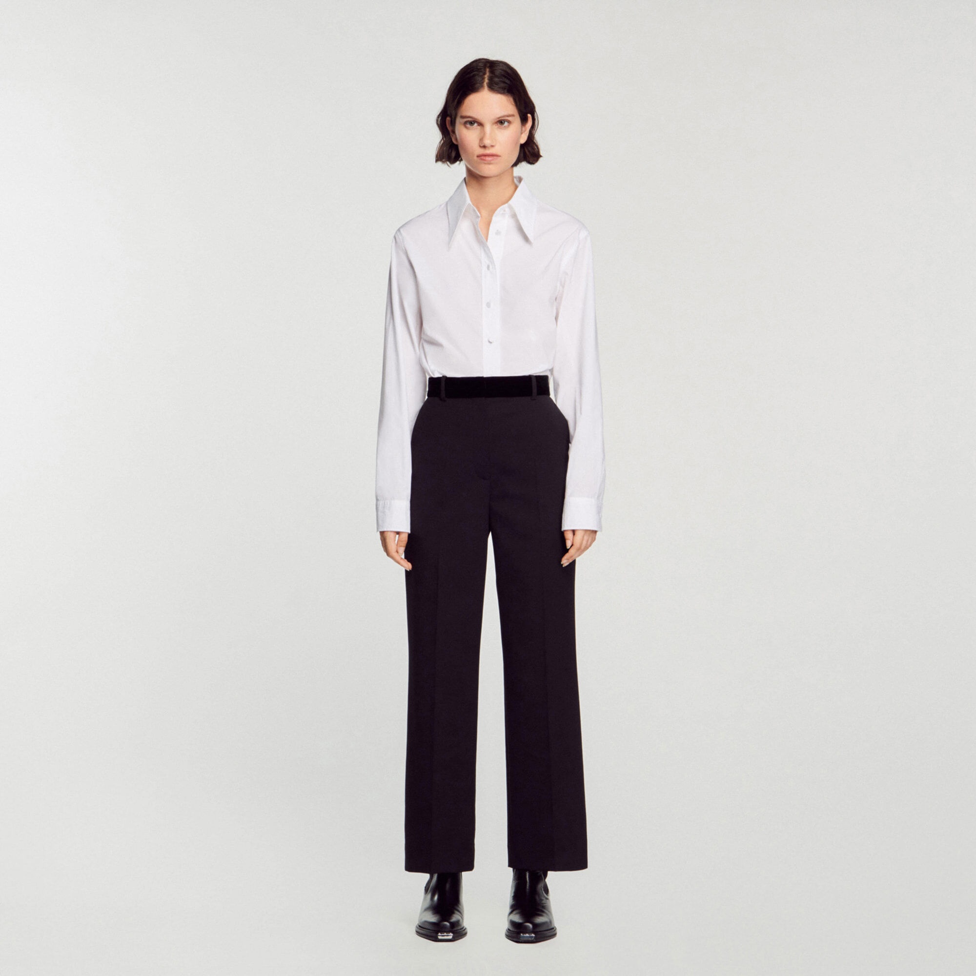 STRAIGHT-LEG PANTS - 3