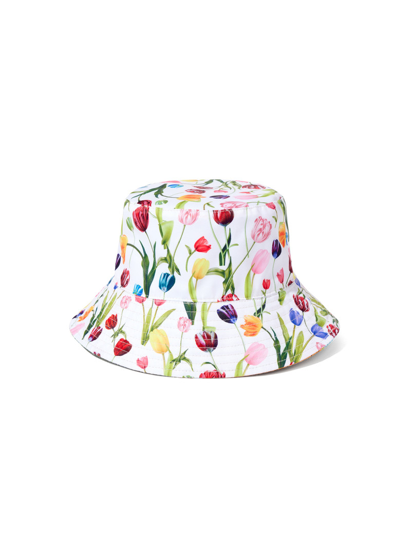 Alice + Olivia LIYA REVERSIBLE BUCKET HAT outlook