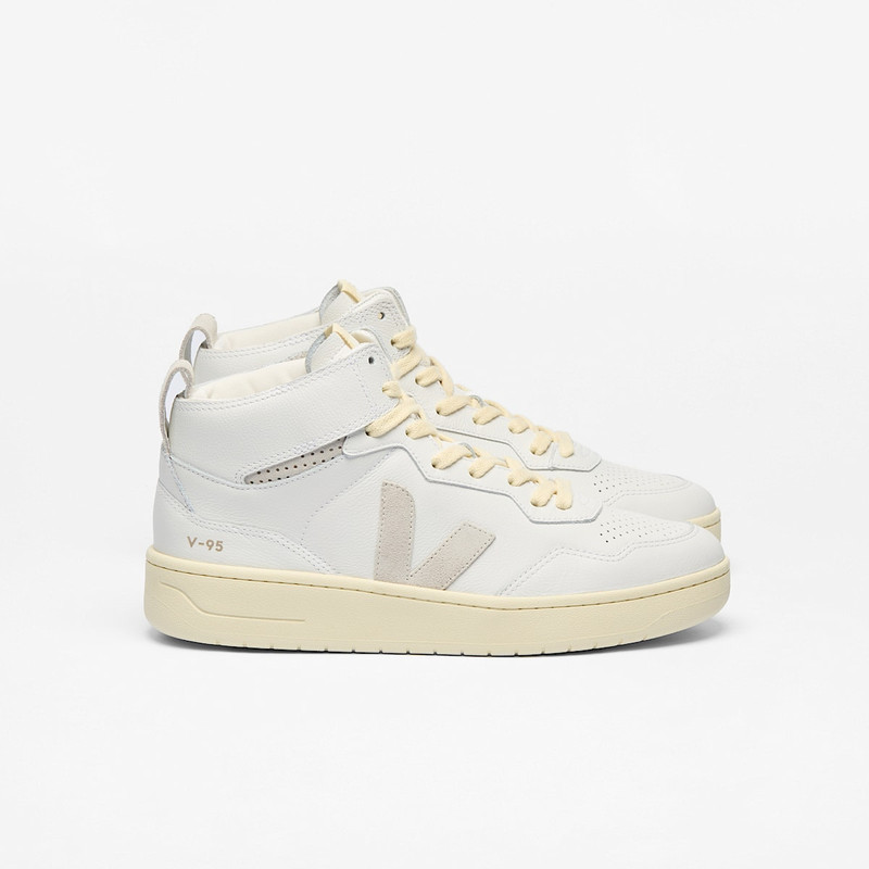 V-95 LEATHER WHITE NATURAL 1