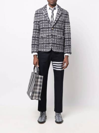 Thom Browne 4-Bar stripe tailored trousers outlook