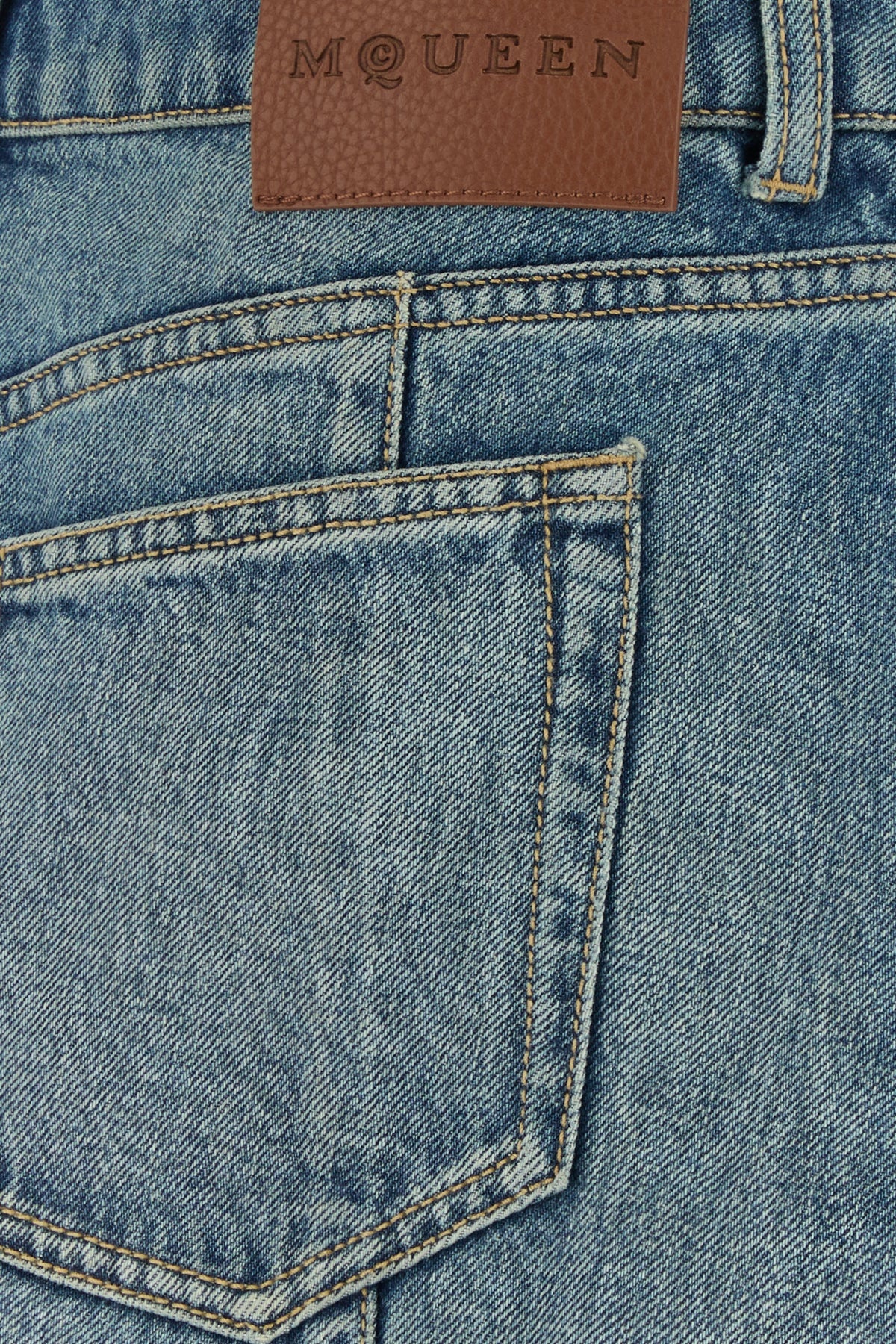 Denim mini skirt - 5