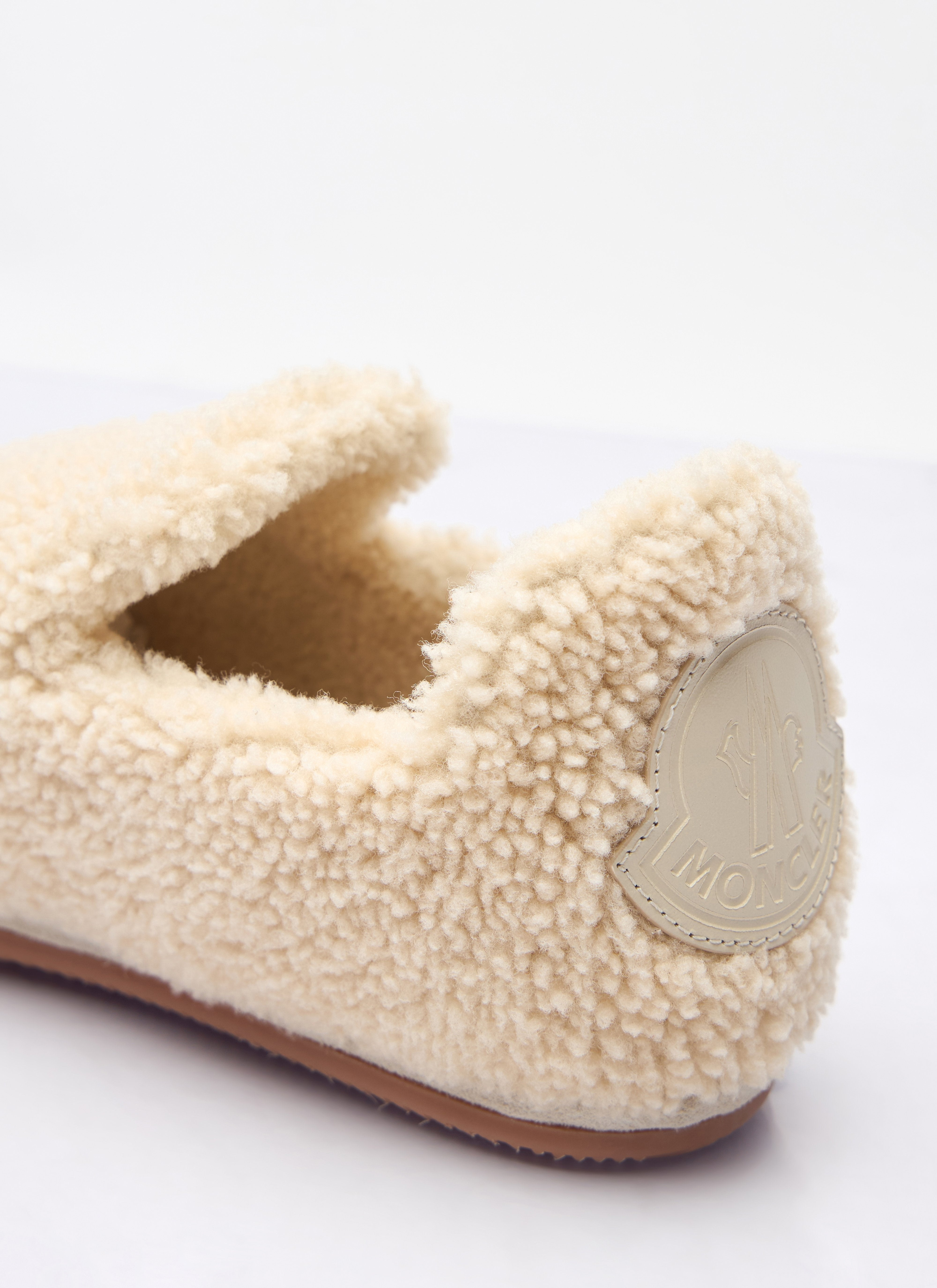 Moncler Women Snug Shearling Flats - 6