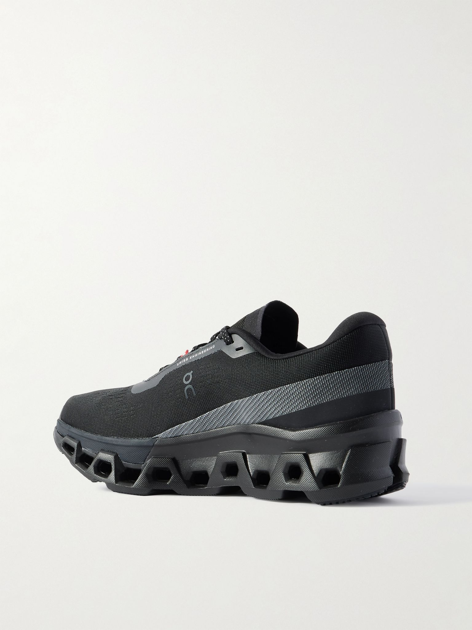 Cloudmonster 2 Rubber-Trimmed Mesh Running Sneakers Black - 4