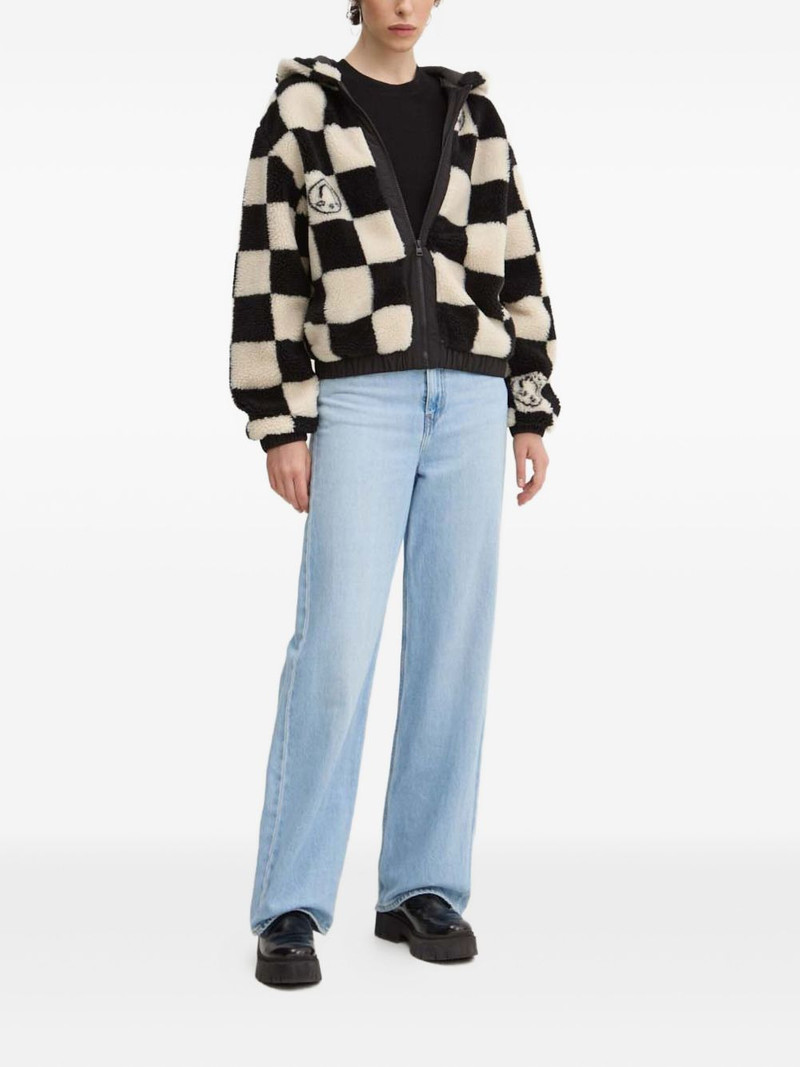 HUGO ribbed band top outlook