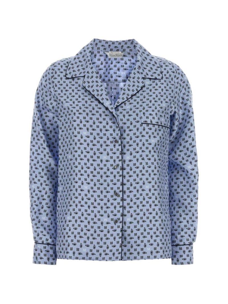 printed silk disco shirt 1