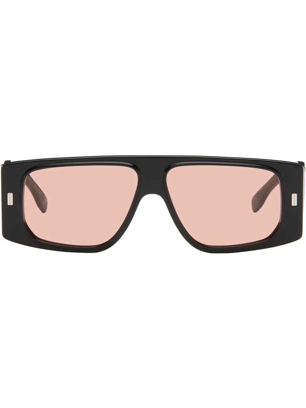 Black FF Squared Sunglasses - 1