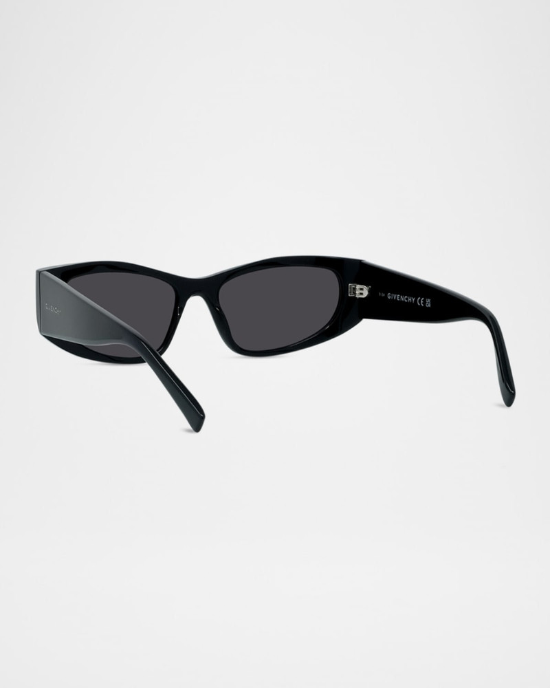 Givenchy GV40116IW Bio-Acetate Wrap Around Sunglasses outlook
