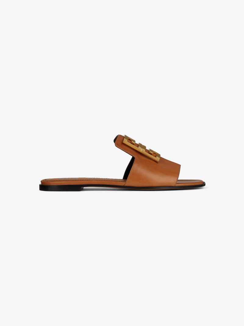 4G sandals in leather 1
