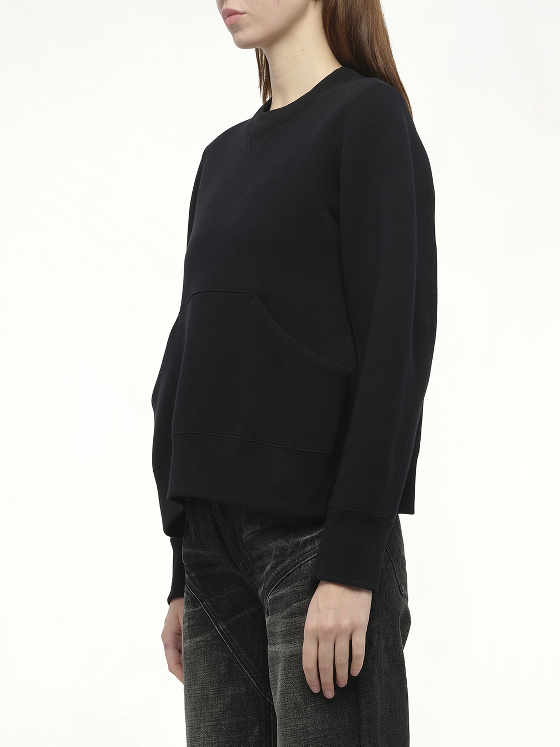 Sponge Sweat Pullover in Black - 5