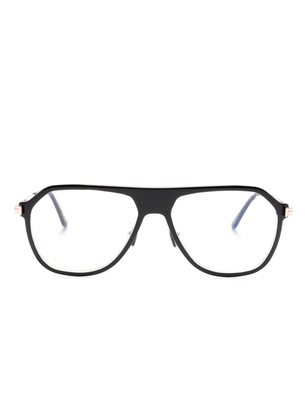 pilot-frame glasses - 1