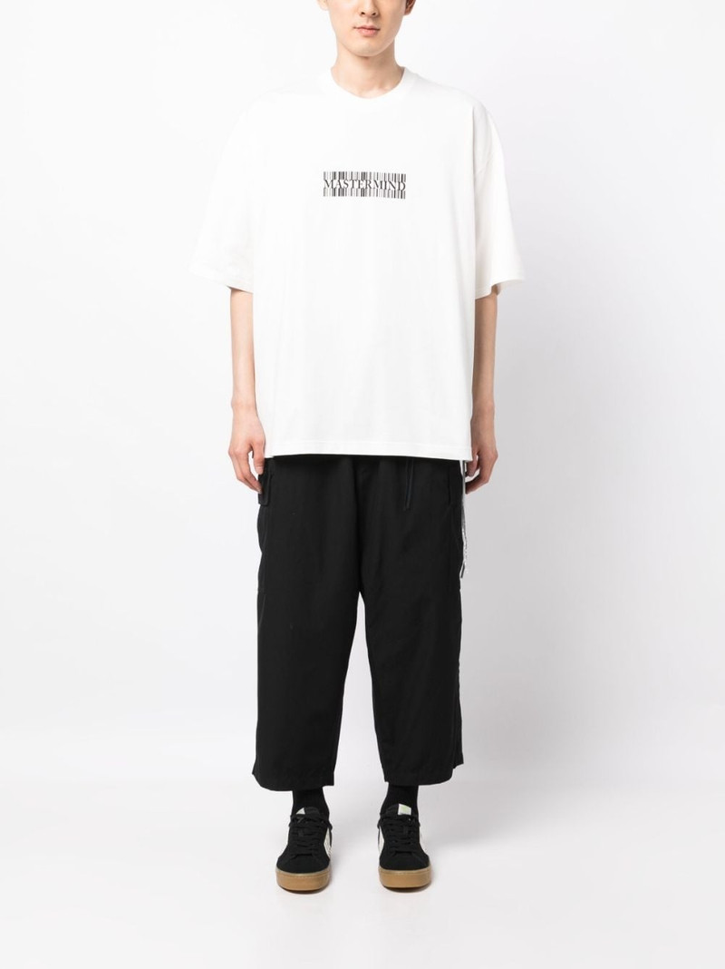 mastermind JAPAN cotton-blend cargo trousers outlook
