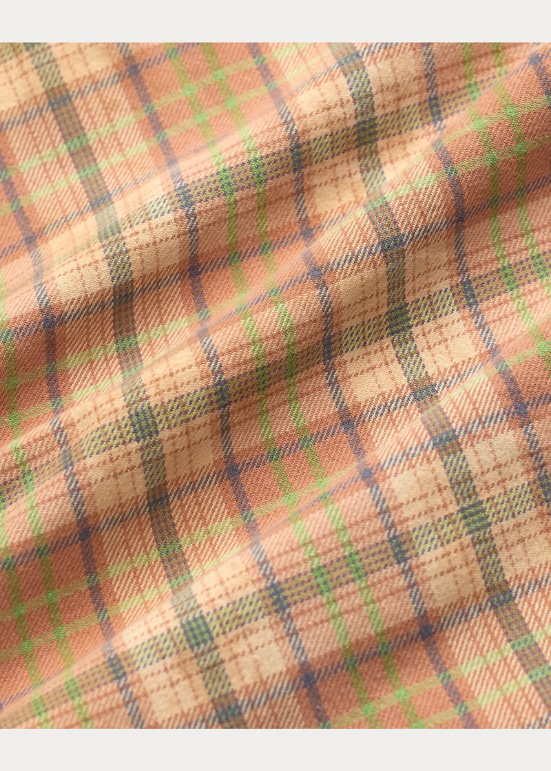 Repaired Plaid Twill Camp Shirt 5