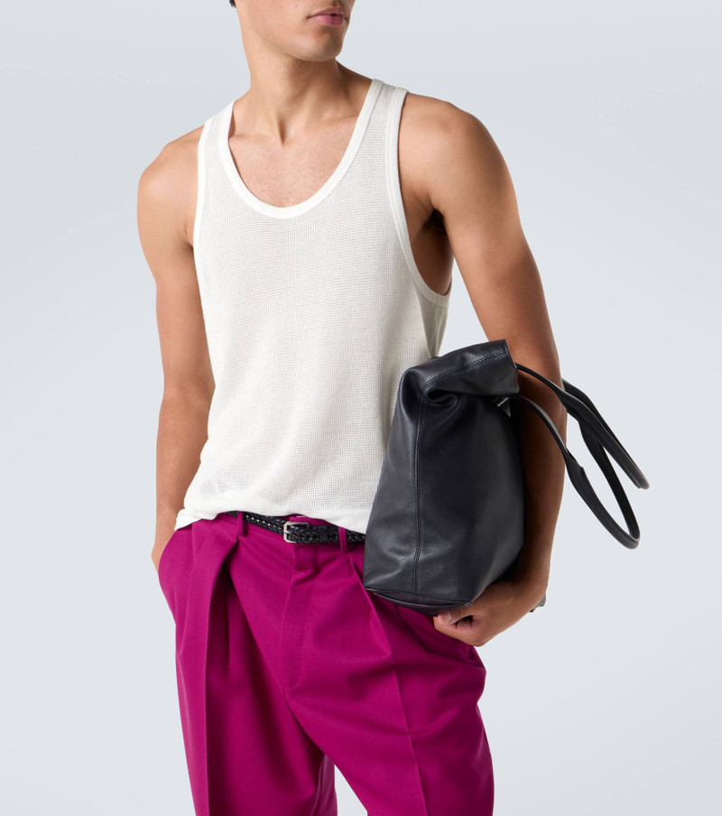 Semi-sheer cotton tank top 5