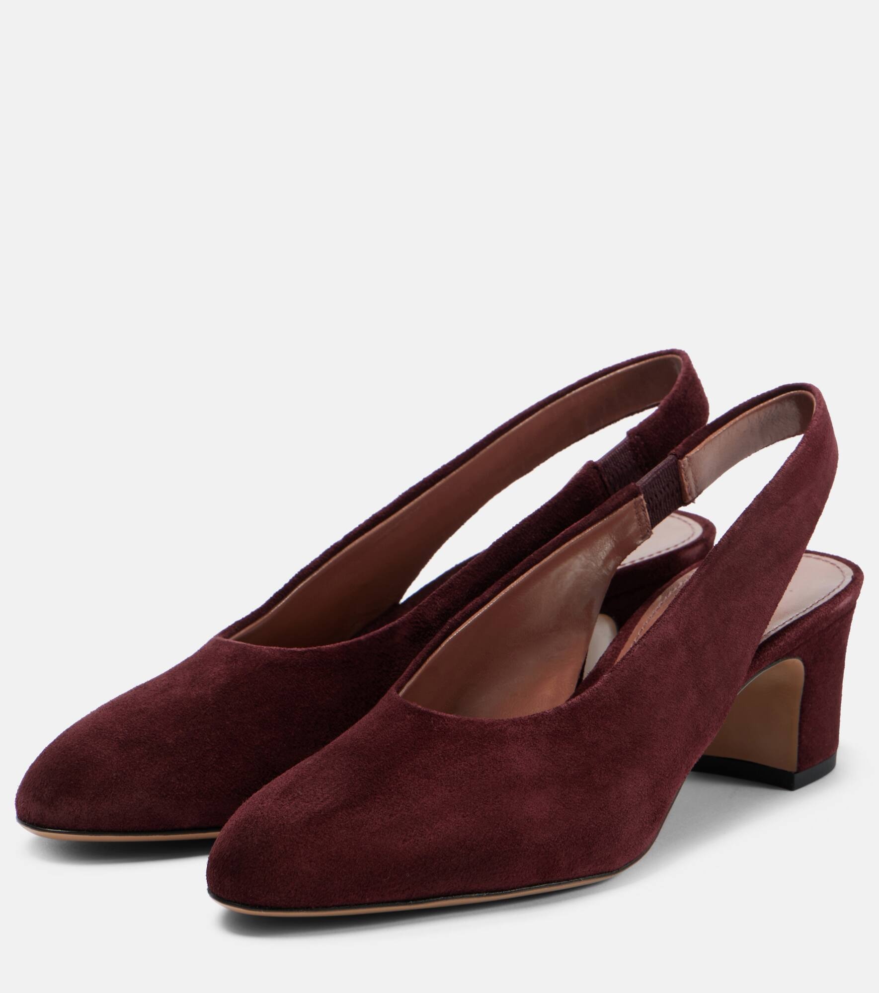 Lavinia 50 suede slingback pumps - 4