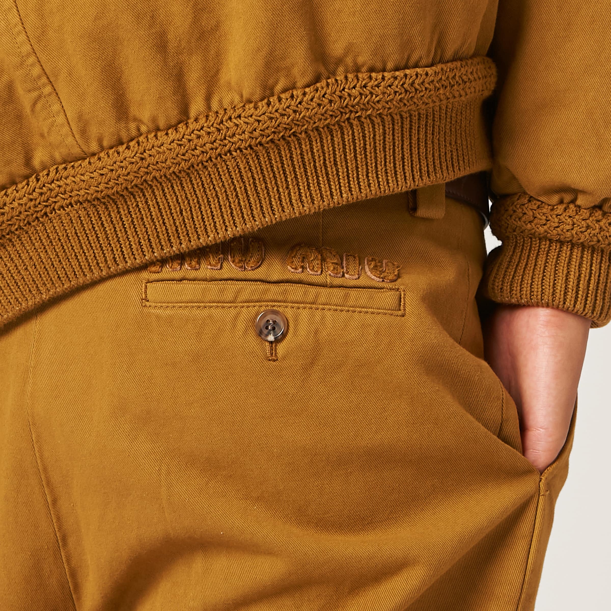 Gabardine pants - 5