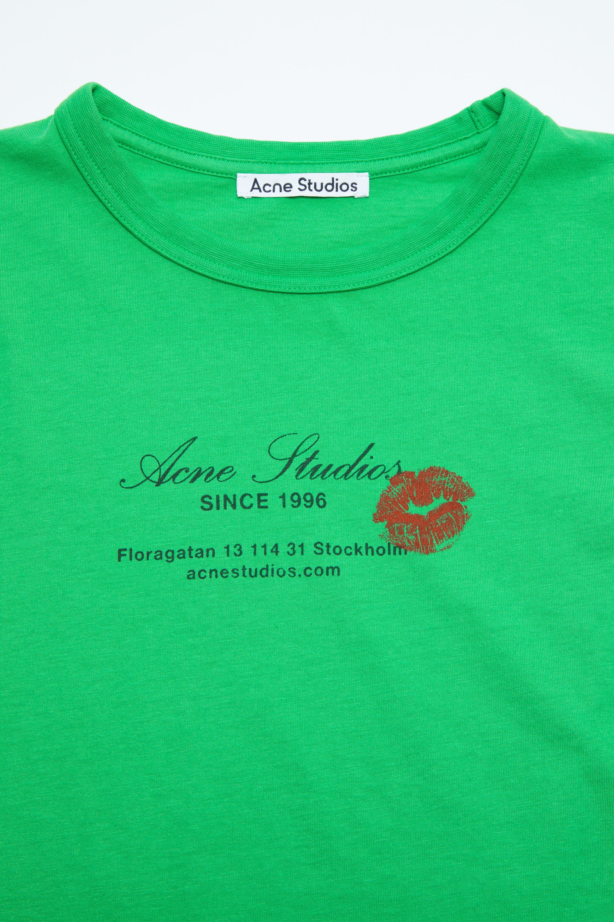 Logo t-shirt - Bright Green - 4