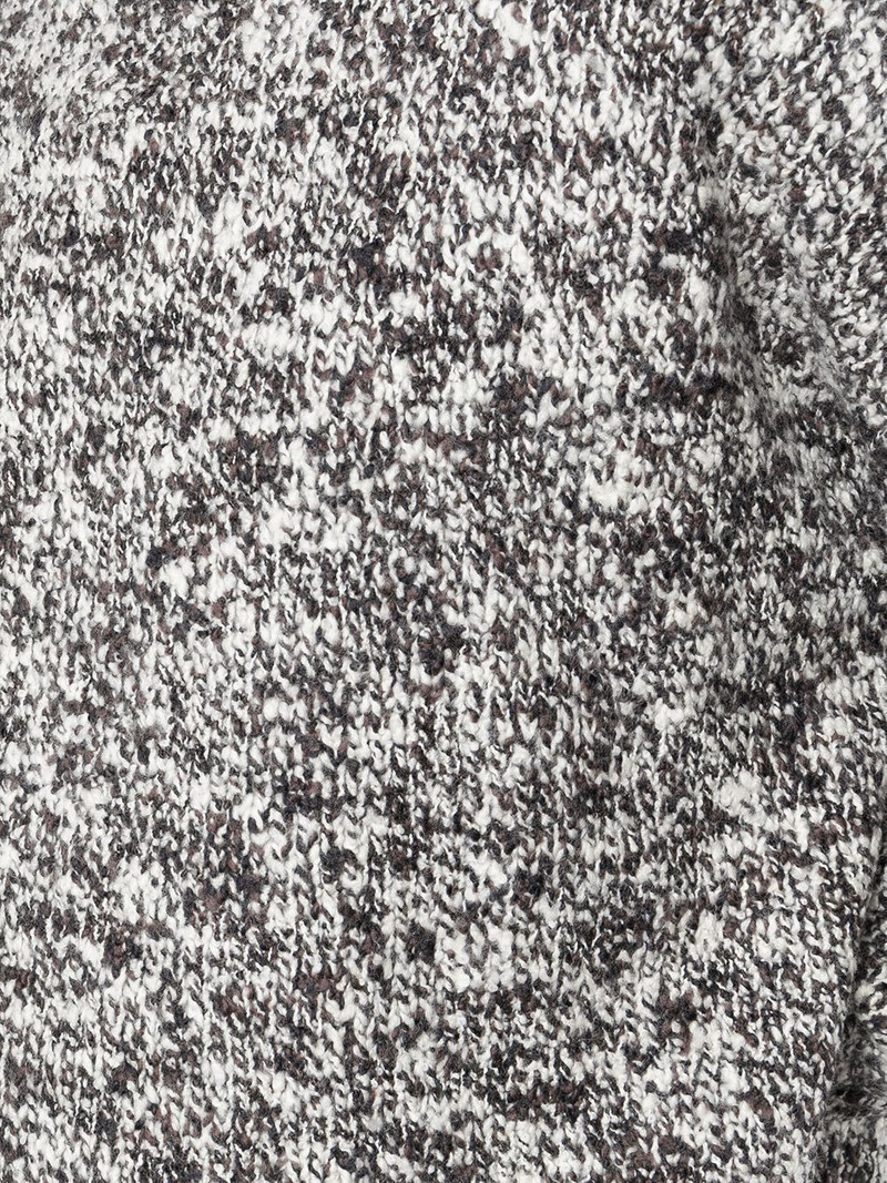 bouclé wool turtleneck jumper 5