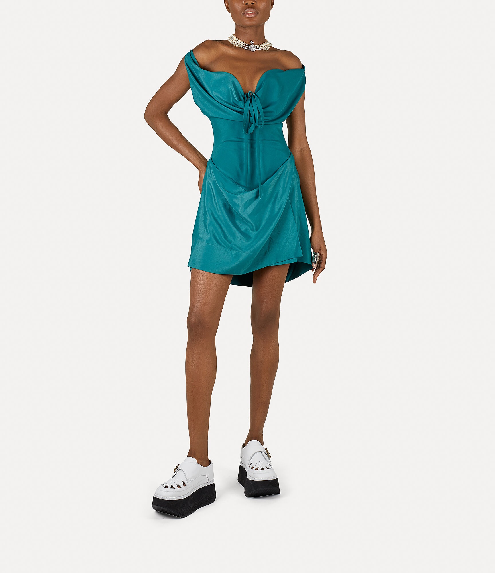 IWONA CORSET MINI DRESS - 2